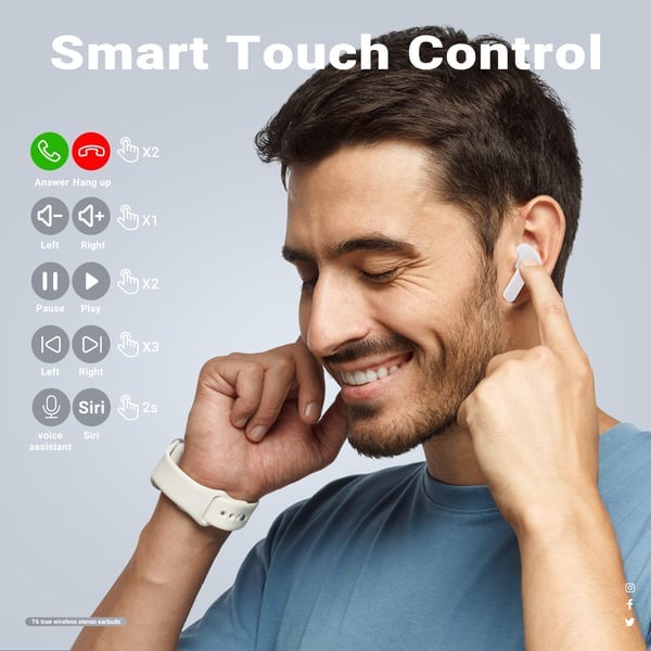 Bezprzewodowe słuchawki Bluetooth – SonicPulse-Czarny-Trend Polska