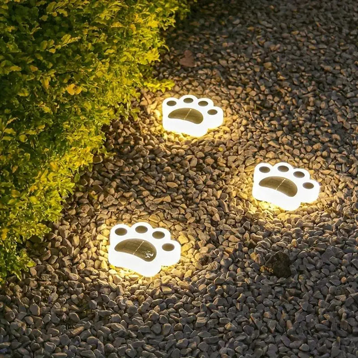 Bezprzewodowe solarne oświetlenie ogrodowe - PawsGlow-Ciepłe dowcipy-Trend Polska