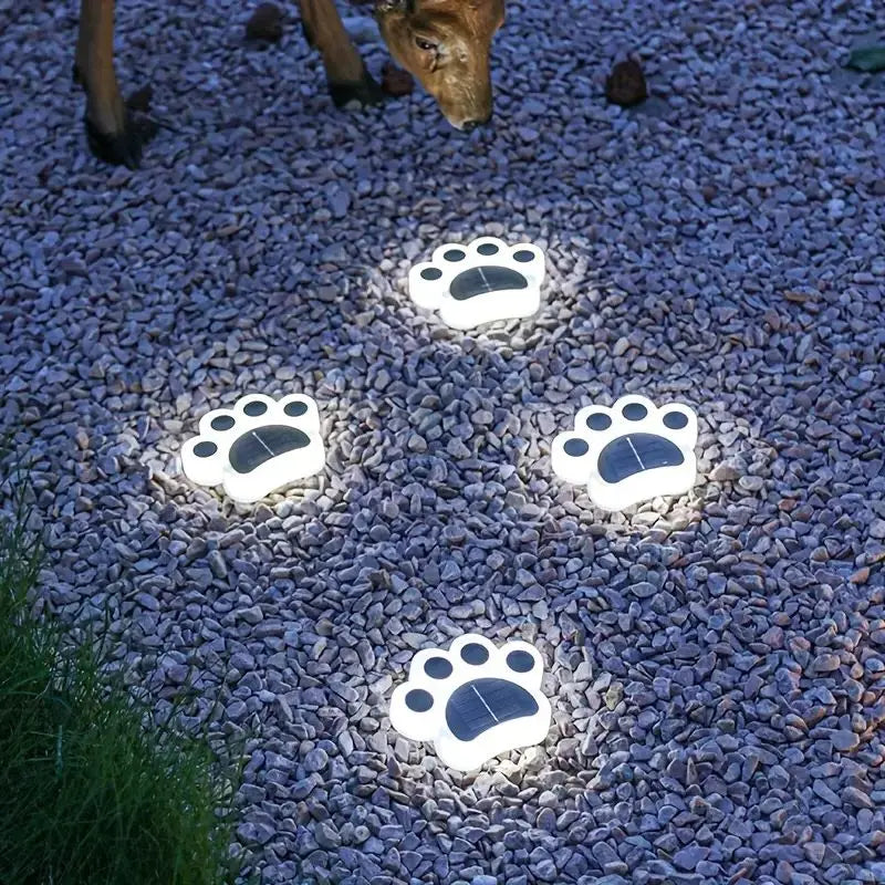 Bezprzewodowe solarne oświetlenie ogrodowe - PawsGlow-Ciepłe dowcipy-Trend Polska