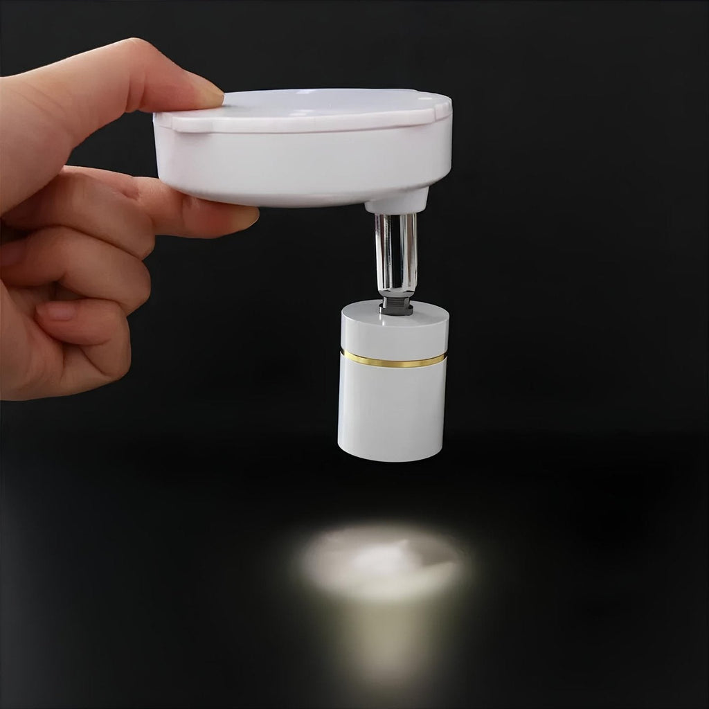 Bezprzewodowy reflektor LED - LumaSpot-2-Białe - Baterie AA-Biały-Trend Polska
