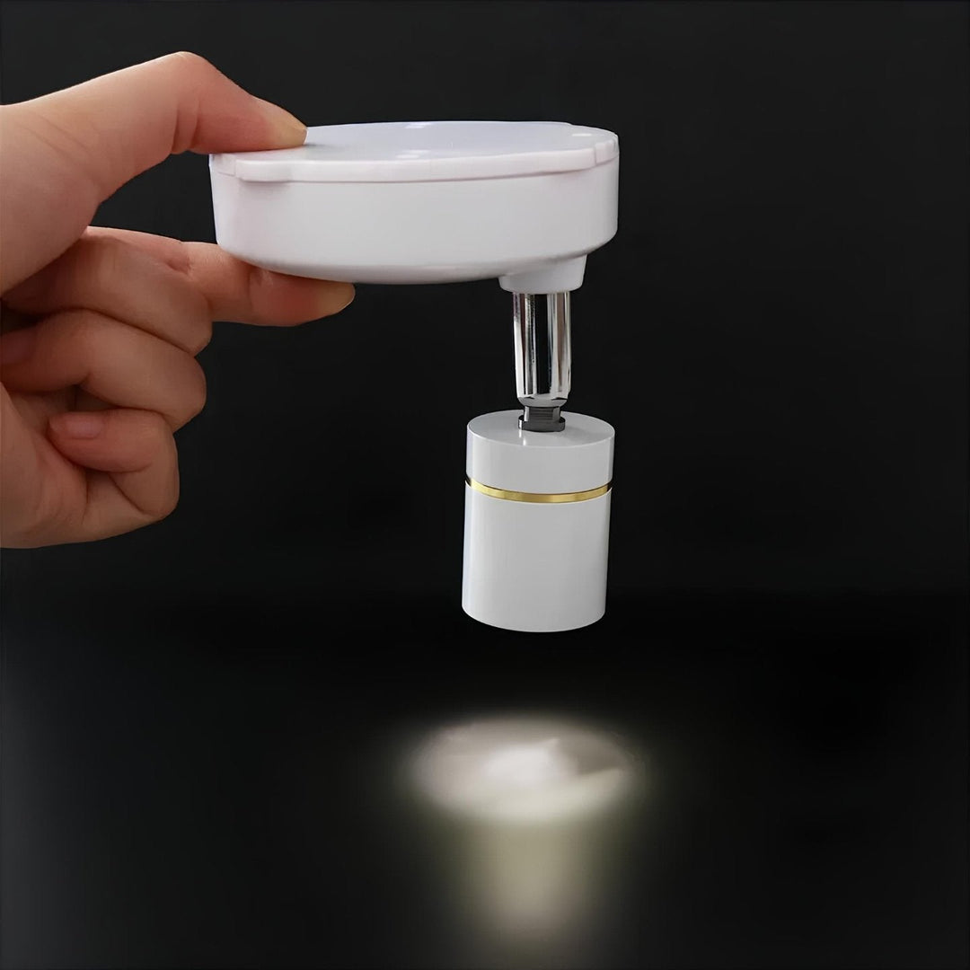 Bezprzewodowy reflektor LED - LumaSpot-2-Białe - Baterie AA-Biały-Trend Polska