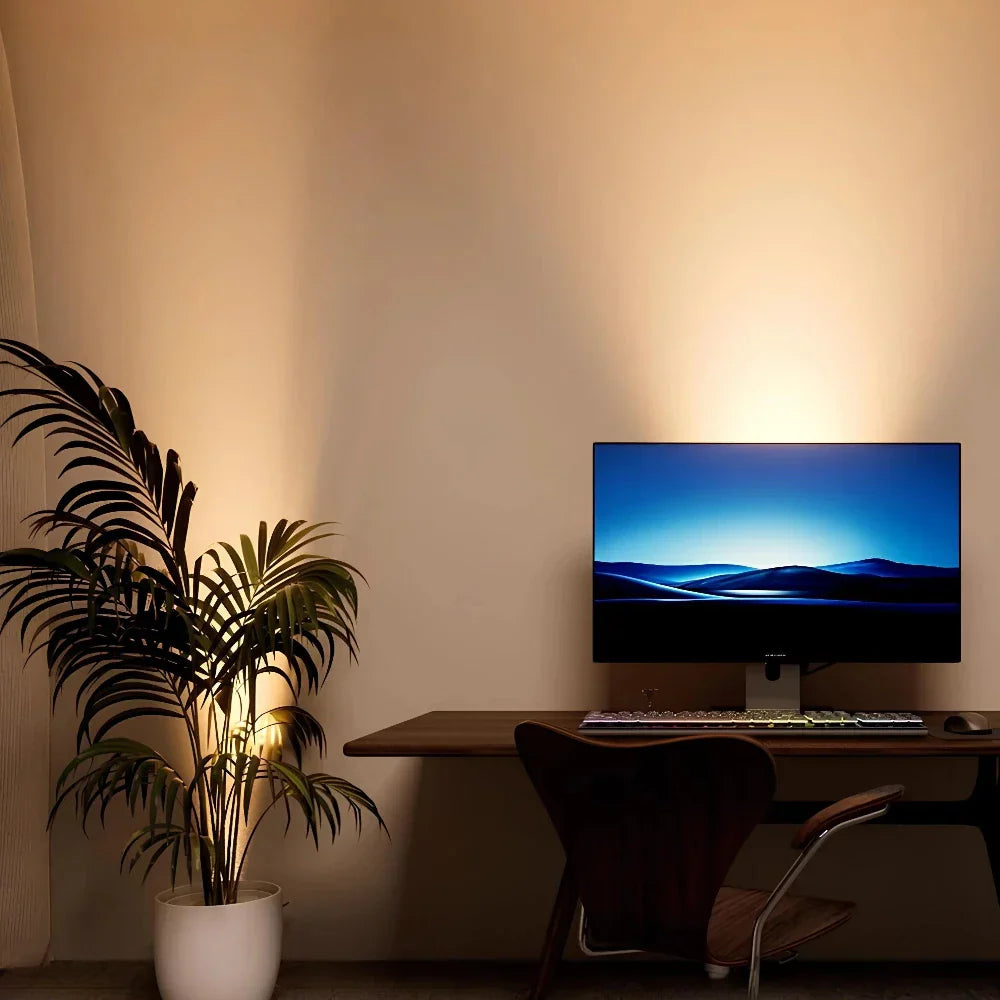 Bezprzewodowy reflektor LED - LumaSpot-2-Białe - Baterie AA-Biały-Trend Polska