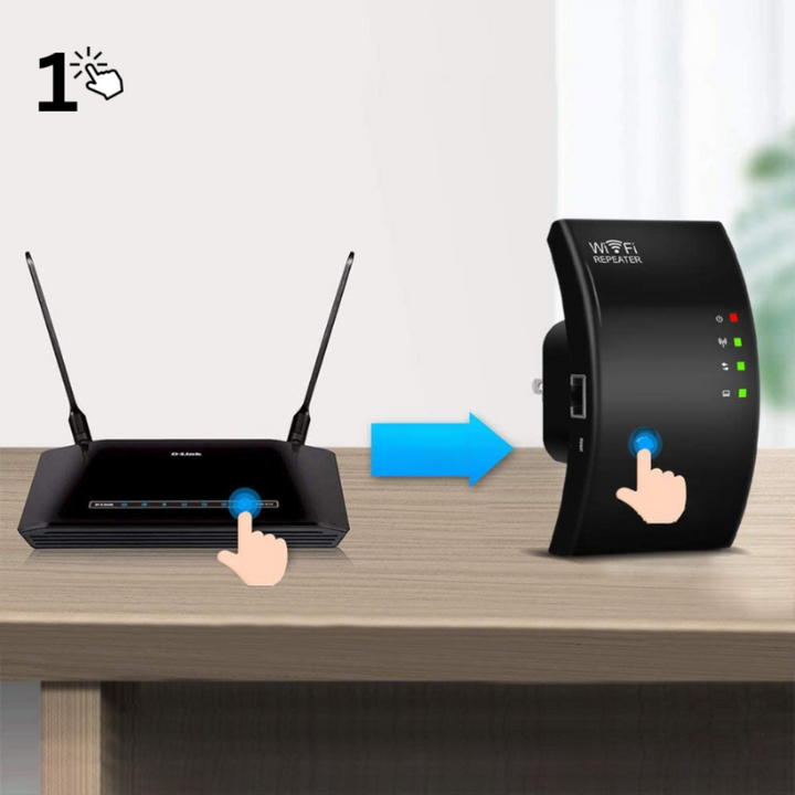 Bezprzewodowy wzmacniacz WiFi - NetBlaze-Trend Polska