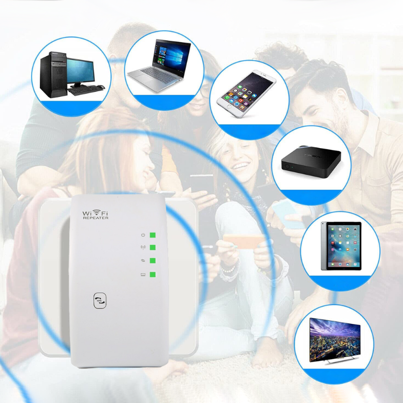 Bezprzewodowy wzmacniacz WiFi - NetBlaze-Trend Polska