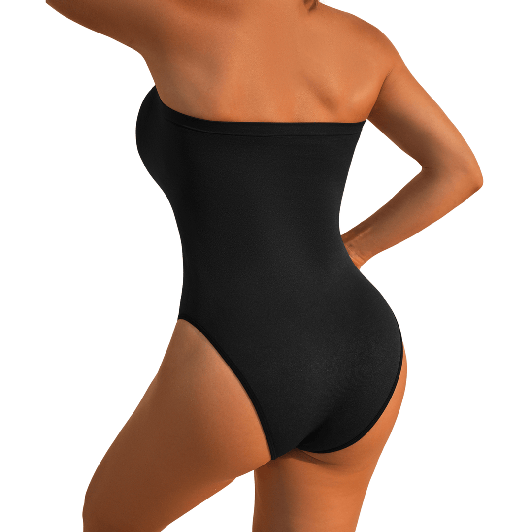 Bezszwowy bezramkowy modelujący bodysuit z majtkami – Élise-S-Trend Polska