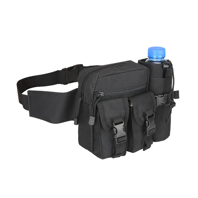 Biodrowa dla Wędrowania i Jazdy na Rowerze - AdventureBelt-Czarny-Trend Polska