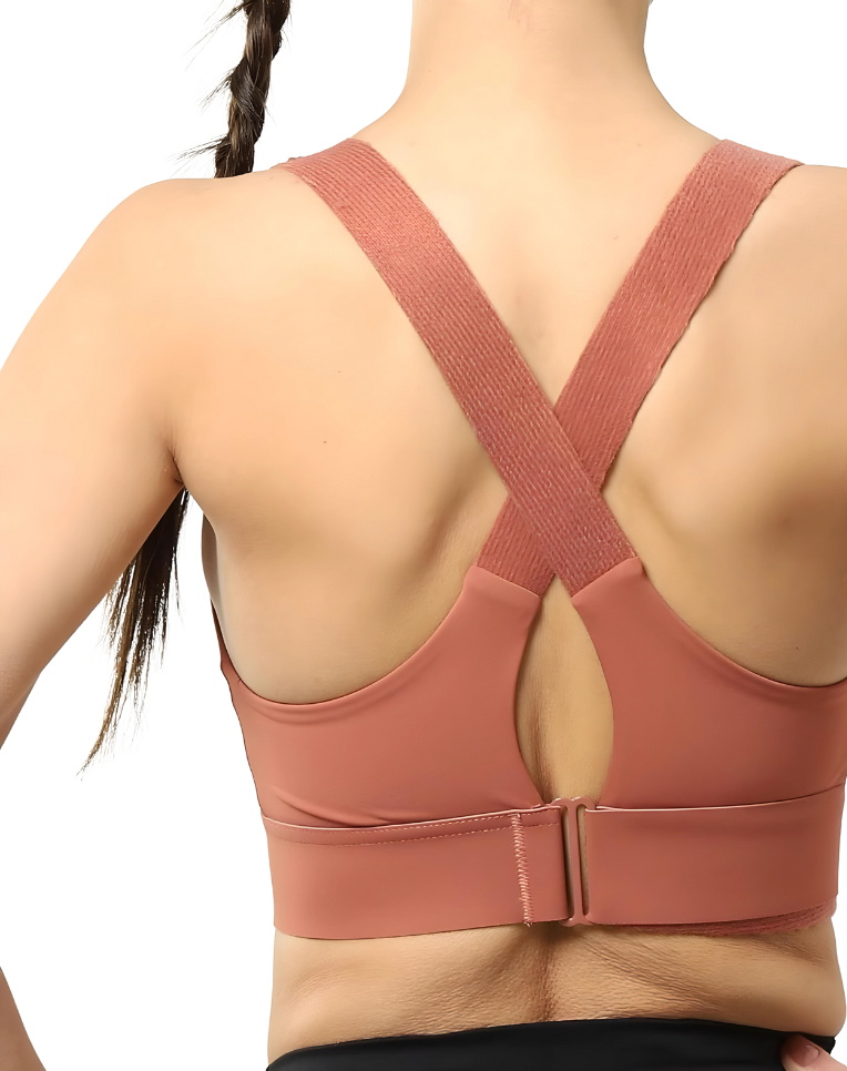 Biustonosz Sportowy – FlexiFit-Beżowy-S-Trend Polska