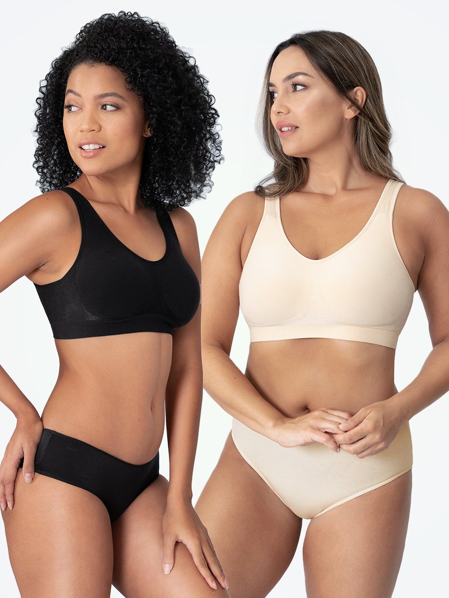 Biustonosz sportowy modelujący – Elena-Czarny-M-Trend Polska