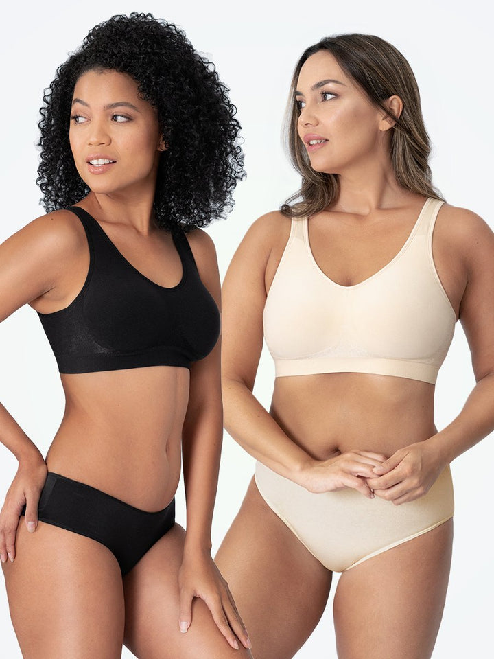 Biustonosz sportowy modelujący – Elena-Czarny-M-Trend Polska