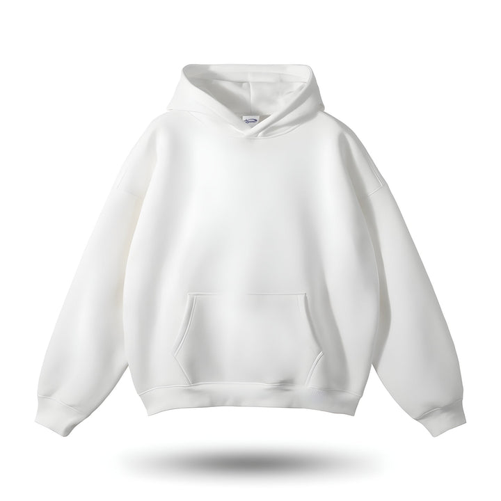 Bluza z kapturem Comfort Fit - Serenity-Śnieg-S-Trend Polska