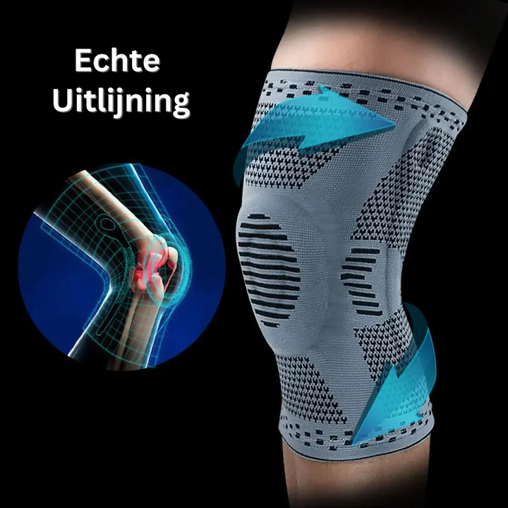 Braces na kolano dla Ostatecznego Komfortu | Ulepszona Wsparcie Stawów-30-40KG-Biały-Trend Polska