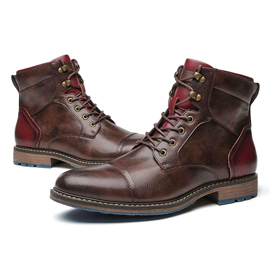 Brązowe męskie buty oxfords – Jules-40-Trend Polska