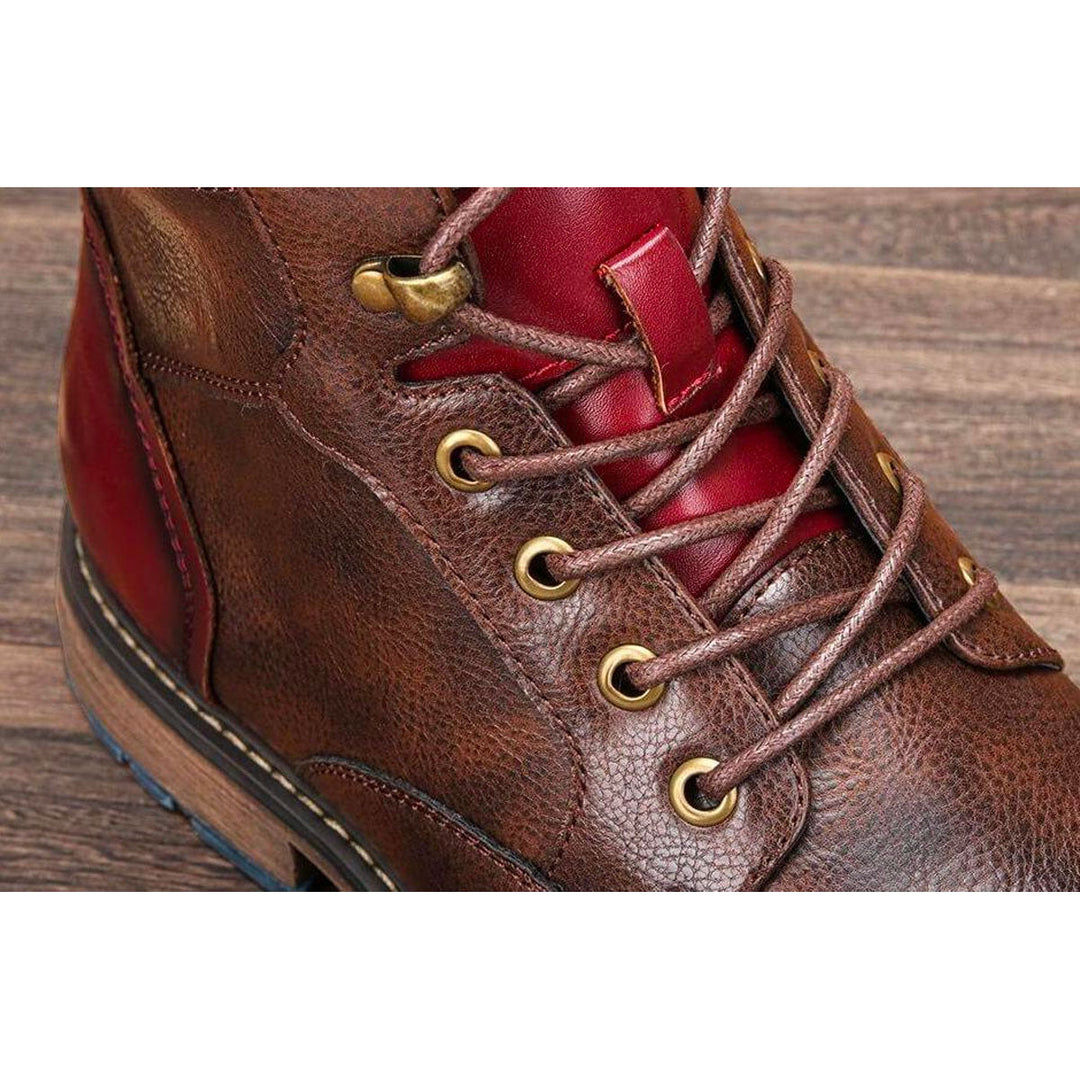 Brązowe męskie buty oxfords – Jules-40-Trend Polska