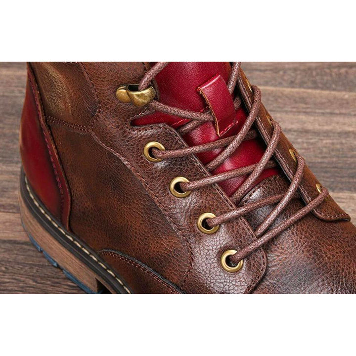 Brązowe męskie buty oxfords – Jules-40-Trend Polska