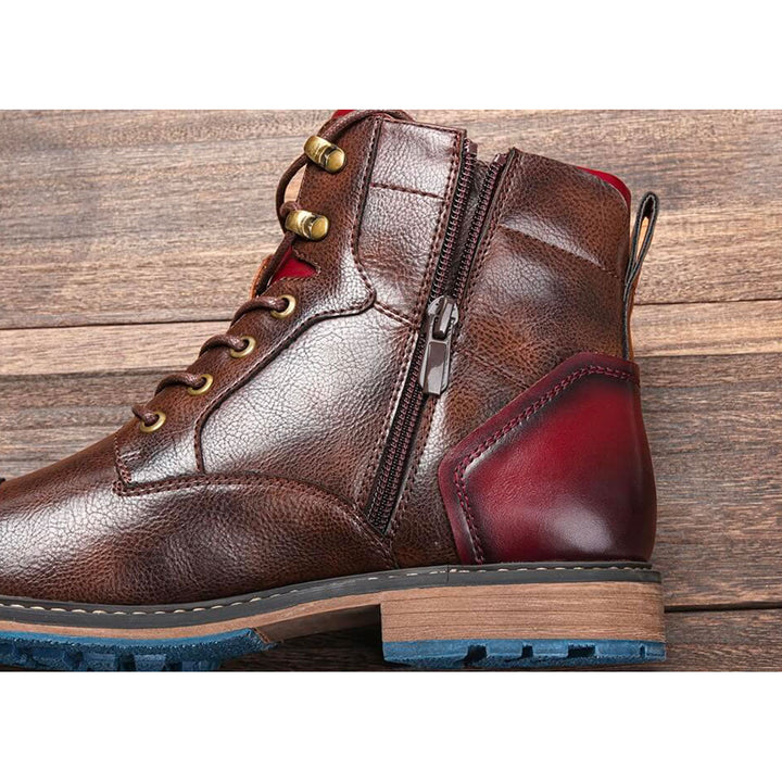 Brązowe męskie buty oxfords – Jules-40-Trend Polska