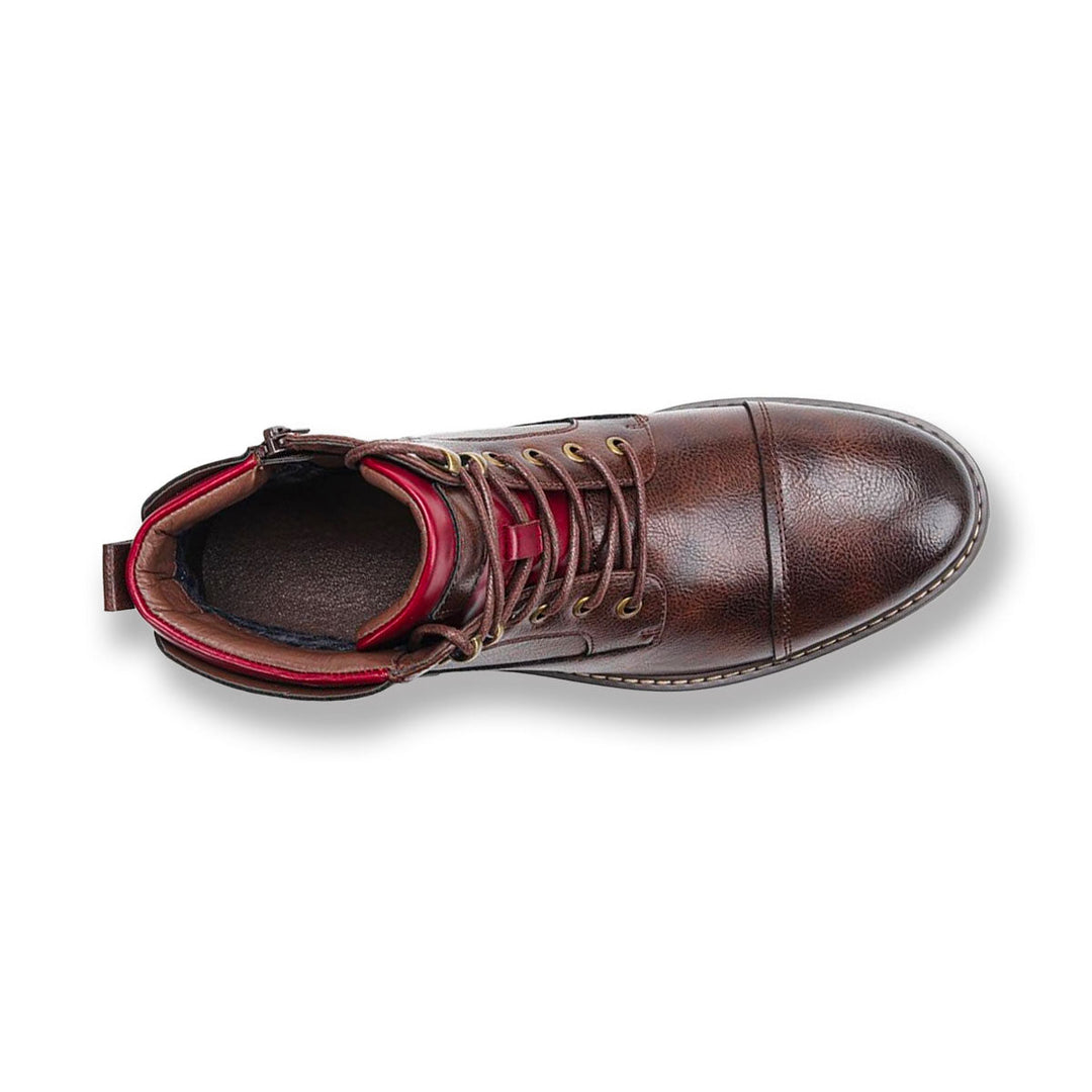 Brązowe męskie buty oxfords – Jules-40-Trend Polska