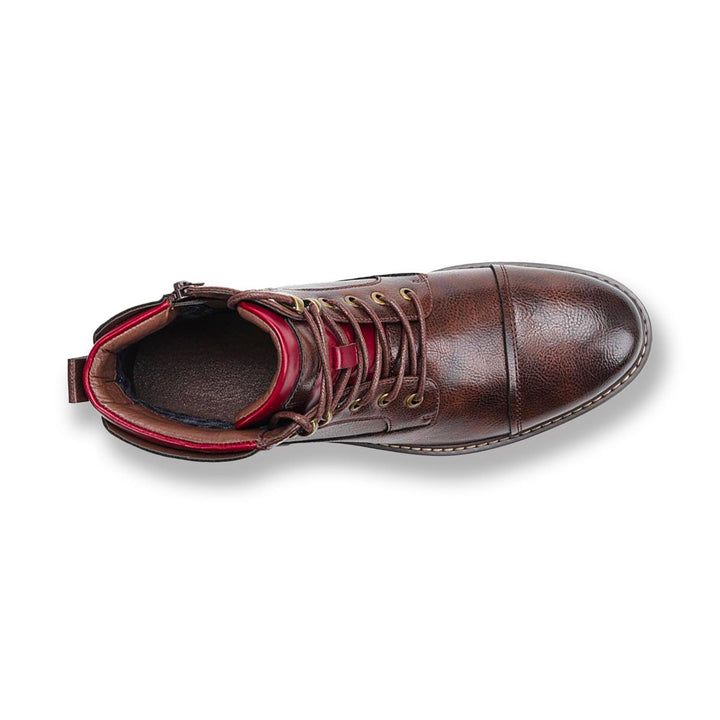 Brązowe męskie buty oxfords – Jules-40-Trend Polska