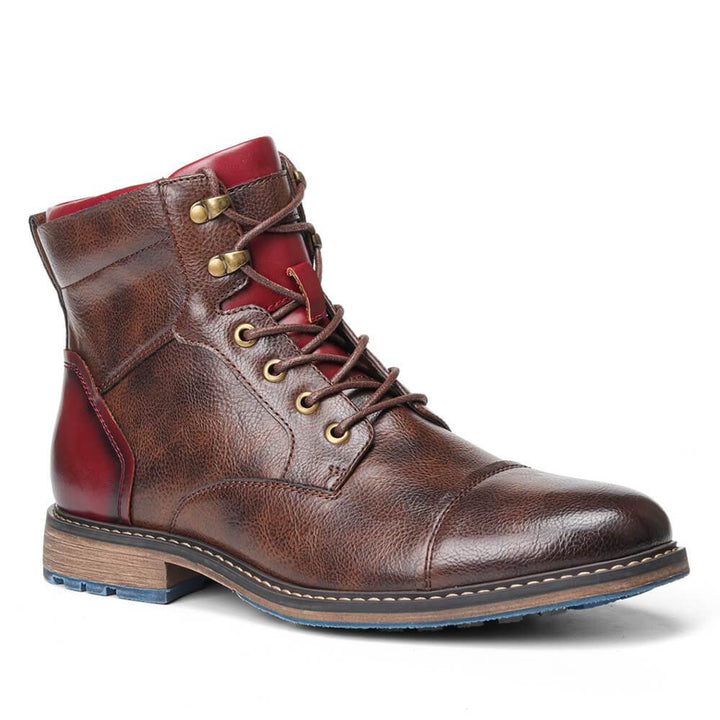 Brązowe męskie buty oxfords – Jules-40-Trend Polska