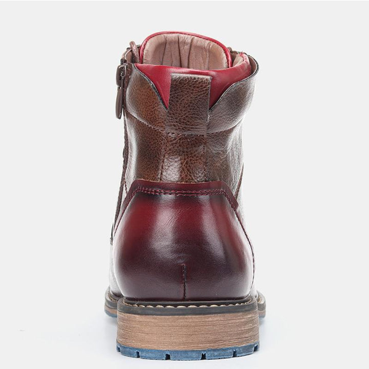 Brązowe męskie buty oxfords – Jules-40-Trend Polska