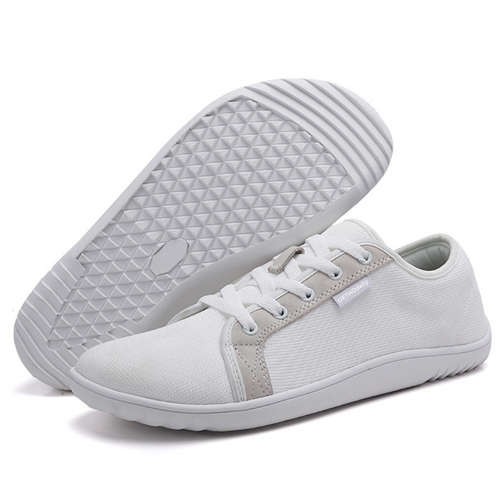 Brede Zero Drop Sneakers - StrideEase-36-Biały-Trend Polska