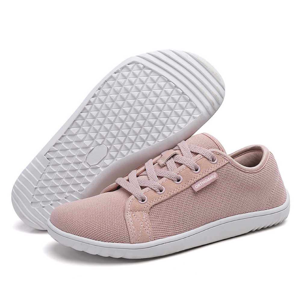 Brede Zero Drop Sneakers - StrideEase-36-Różowy-Trend Polska