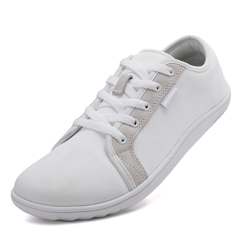 Brede Zero Drop Sneakers - StrideEase-36-Czarny-Trend Polska
