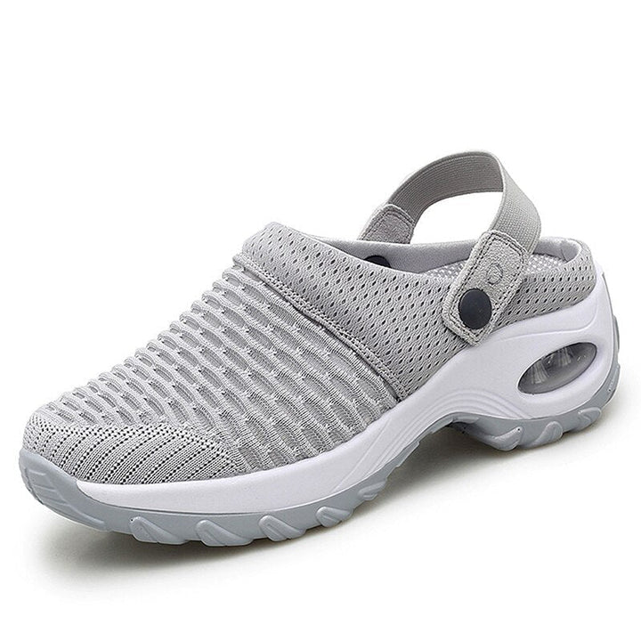 BreezeComfort Sandały | Ortodontyczne Sandały dla Kobiet-Szary-34-Trend Polska