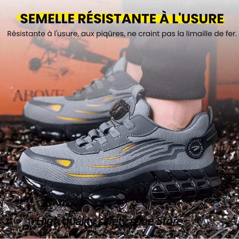 Buty ochronne z stalowym noskiem - ProGuard-Czarny-37-Trend Polska