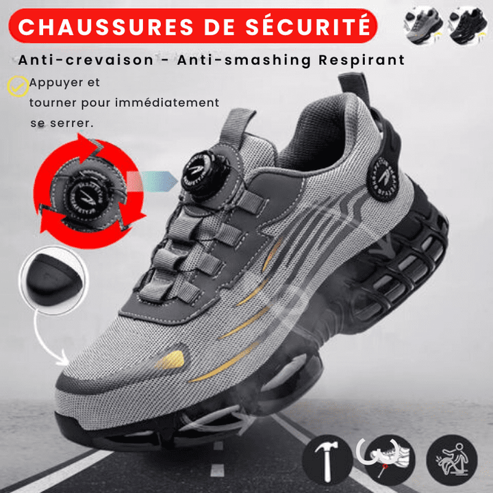 Buty ochronne z stalowym noskiem - ProGuard-Czarny-37-Trend Polska