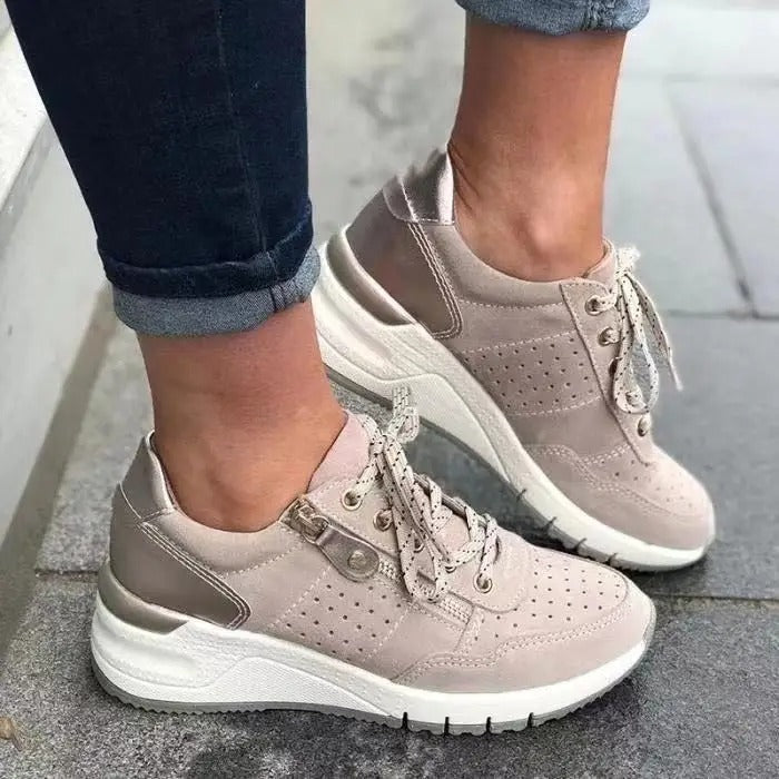 Buty ortopedyczne do chodzenia - Isabella-Khaki-35-Trend Polska