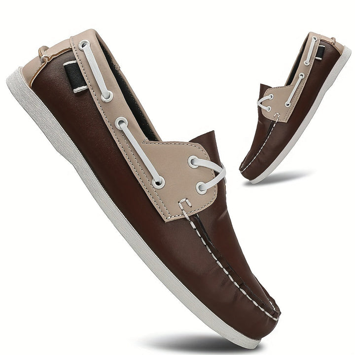 Buty robocze dla mężczyzn – Thijs-Brązowy i Beżowy-40-Trend Polska