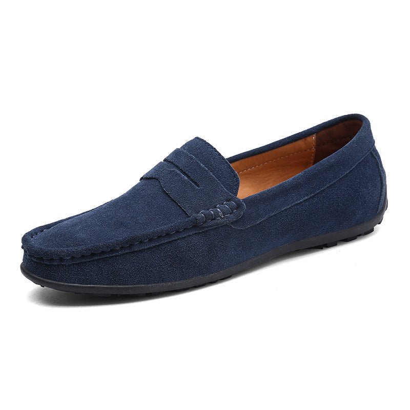 Buty skórzane premium dla mężczyzn – Leandro-ciemnoniebieski-39-Trend Polska