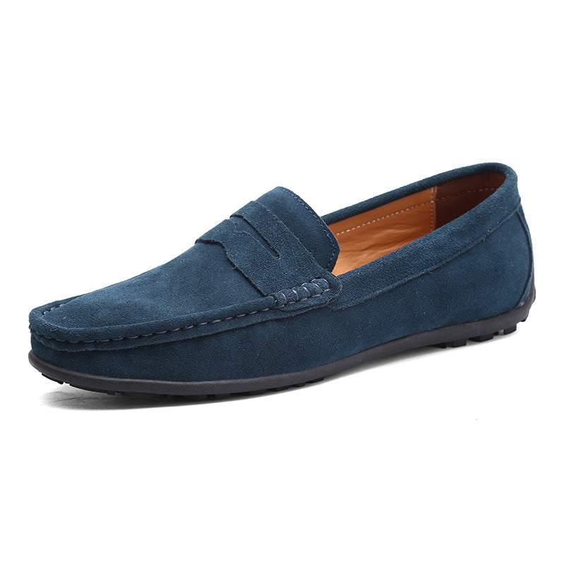 Buty skórzane premium dla mężczyzn – Leandro-Ciemnozielony-39-Trend Polska