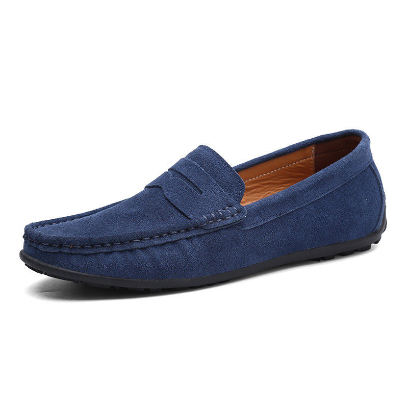 Buty skórzane premium dla mężczyzn – Leandro-Morska niebieska-39-Trend Polska