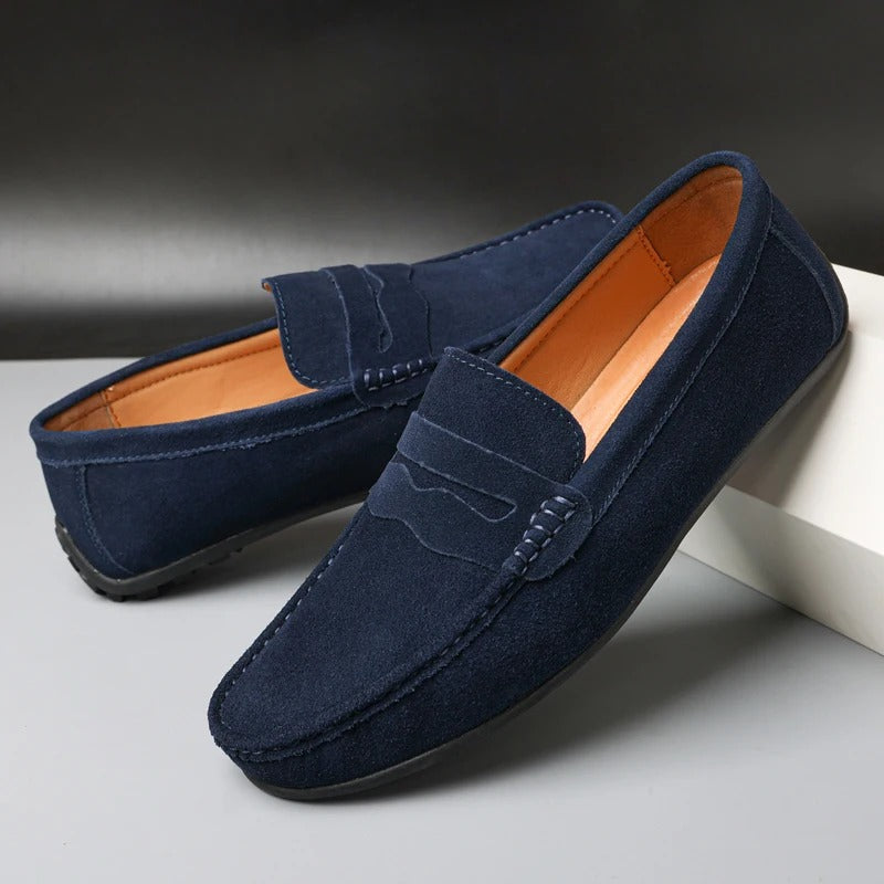 Buty skórzane premium dla mężczyzn – Leandro-Zielony-39-Trend Polska