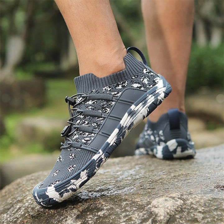 Buty sportowe na bosaka z antypoślizgową podeszwą – Auron-Czarny-35-Trend Polska