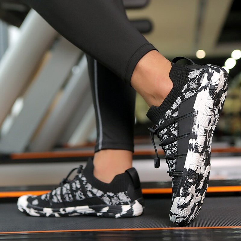 Buty sportowe na bosaka z antypoślizgową podeszwą – Auron-Czarny-35-Trend Polska