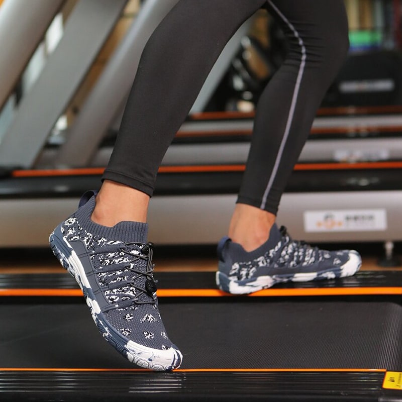 Buty sportowe na bosaka z antypoślizgową podeszwą – Auron-Czarny-35-Trend Polska