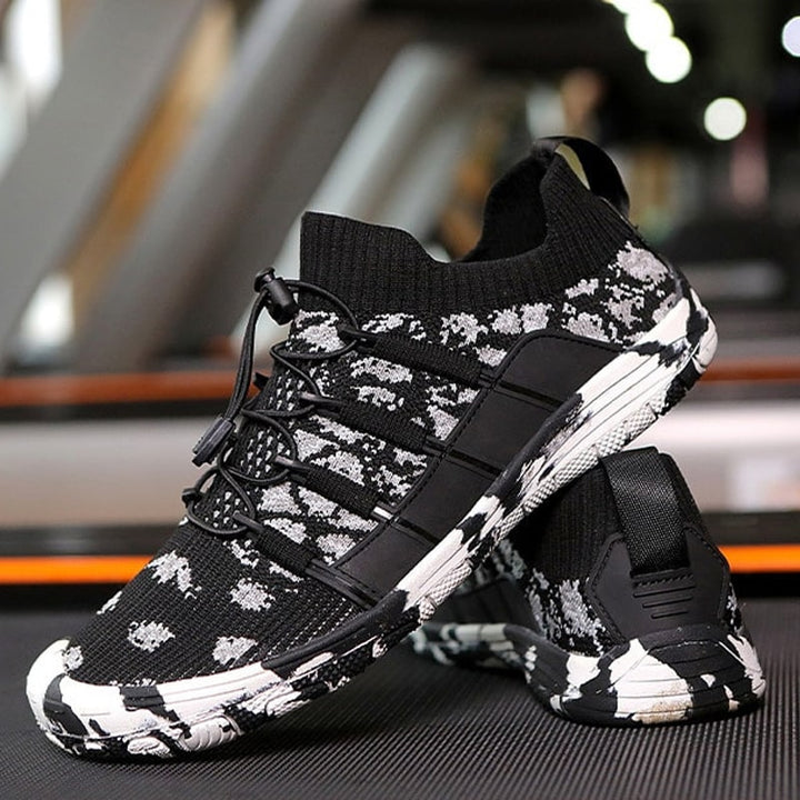 Buty sportowe na bosaka z antypoślizgową podeszwą – Auron-Czarny-35-Trend Polska