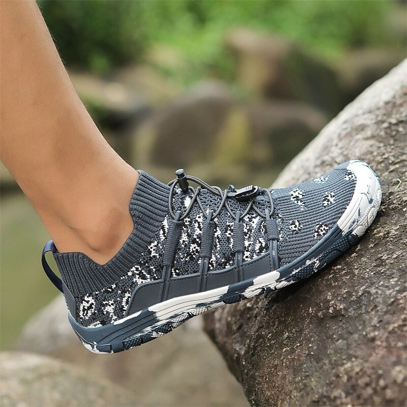 Buty sportowe na bosaka z antypoślizgową podeszwą – Auron-Czarny-35-Trend Polska