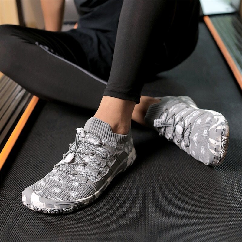 Buty sportowe na bosaka z antypoślizgową podeszwą – Auron-Czarny-35-Trend Polska