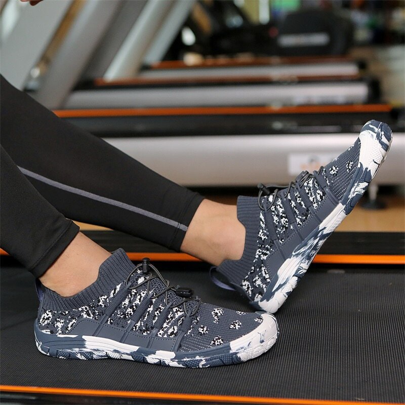 Buty sportowe na bosaka z antypoślizgową podeszwą – Auron-Czarny-35-Trend Polska