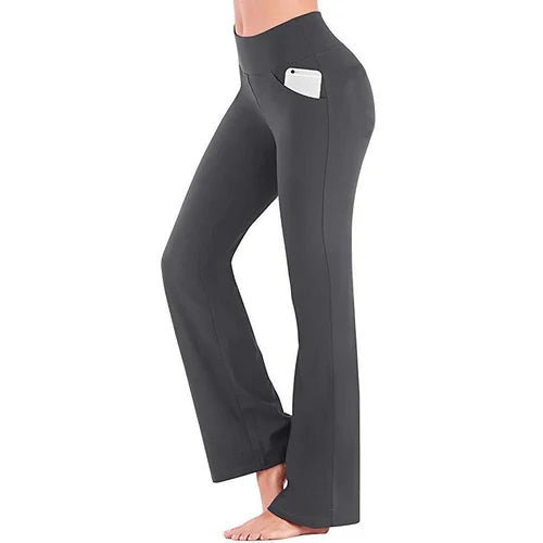 Damskie legginsy do jogi z wysokim stanem – Selina