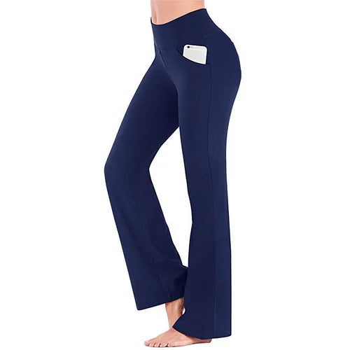 Damskie legginsy do jogi z wysokim stanem – Selina