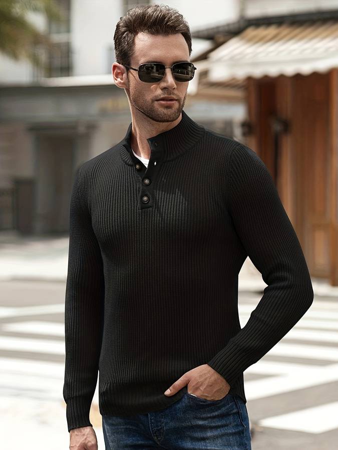 Capri Sweter - Hudson-Czarny-M-Trend Polska