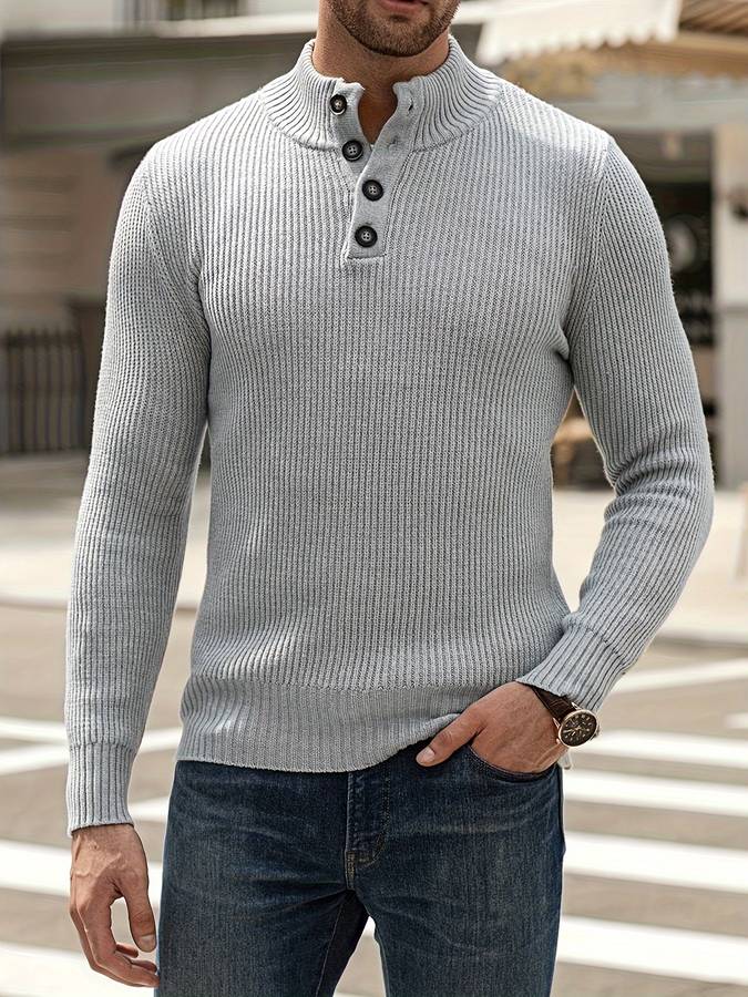 Capri Sweter - Hudson-Szary-M-Trend Polska