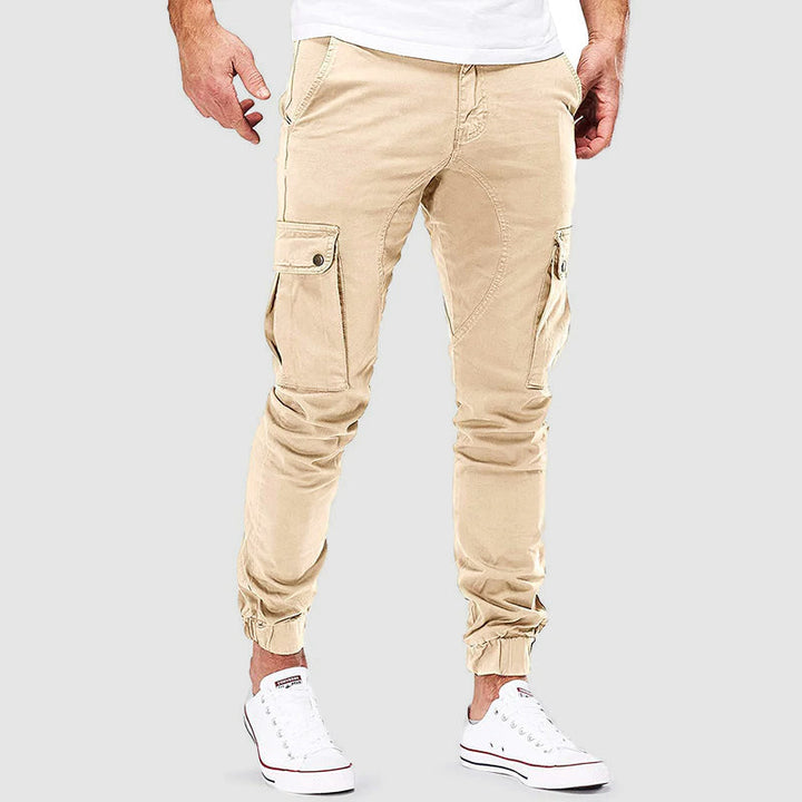 Cargo Spodnie - Nolan-Beżowy-XS-Trend Polska