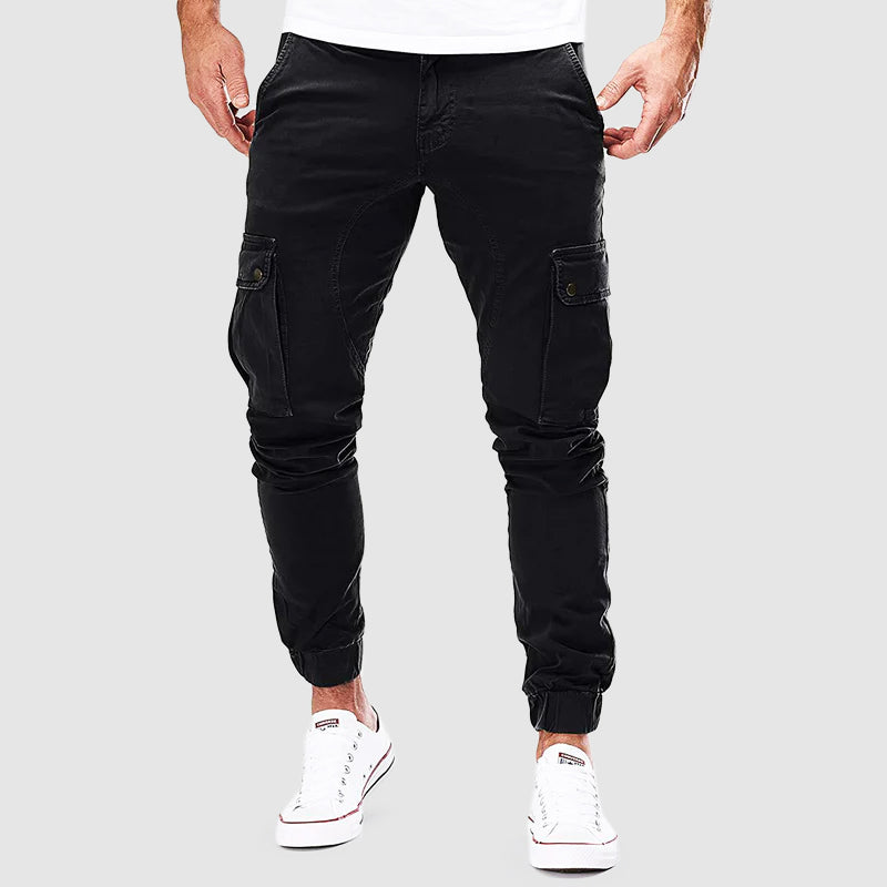 Cargo Spodnie - Nolan-Czarny-XS-Trend Polska