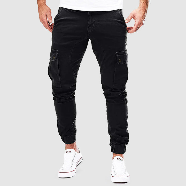 Cargo Spodnie - Nolan-Czarny-XS-Trend Polska