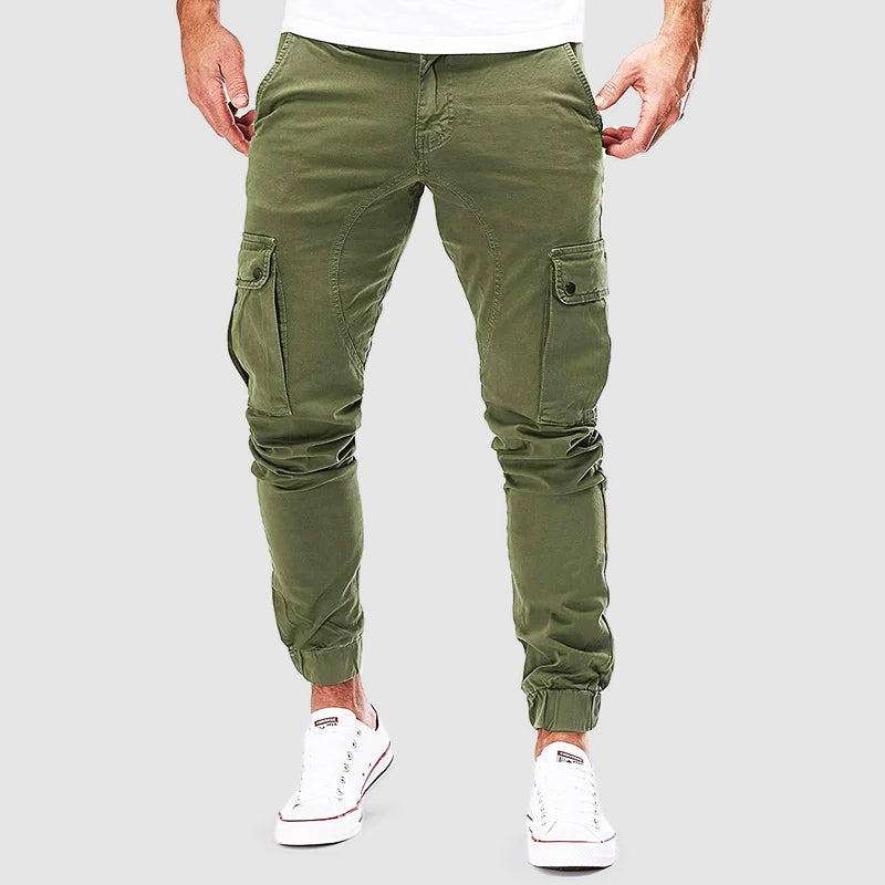 Cargo Spodnie - Nolan-Zielony-XS-Trend Polska